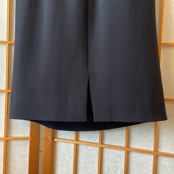 L.K.Bennett Black Davina Cap Sleeve Sheath Dress Size 2 - Picture 8 of 16